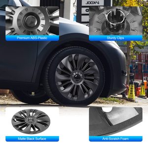 Enjoliveurs de roue complets de 19 pouces pour <span class=keywords><strong>Model</strong></span> <span class=keywords><strong>Y</strong></span>, 4 pièces, enjoliveurs de roue de remplacement, enjoliveurs de roue <span class=keywords><strong>Tesla</strong></span> <span class=keywords><strong>Model</strong></span> <span class=keywords><strong>Y</strong></span> - Product Image 5