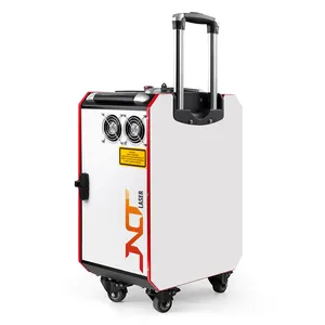 Laser cleaning machine beat sandblasting easy taken 100w suitcase laser cleaner