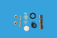 Pompe à double diaphragme pneumatique durable PP AODD de 1/2 pouce, fournisseur d'or professionnel, pour le traitement des eaux usées PD05P-BRS-PTT