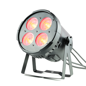 LEAHUA Faro Professionale da Palco 200W LED <span class=keywords><strong>Par</strong></span> Can 4x50W RGB 3in1 per DJ, Discoteca, Matrimoni, Feste - Product Image 1