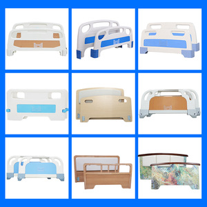 Cabecera y piecera para cama de enfermería con barandilla, material ABS personalizable para camas de hospital - Product Image 5