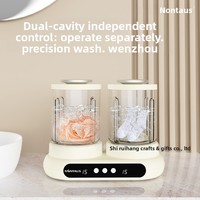 Mini USB Portable Ménage Double Baignoire Pliable Portable Sous-Vêtements Chaussettes Machine À Laver