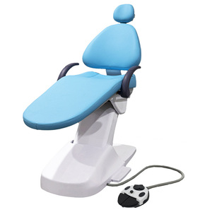 Fauteuil <span class=keywords><strong>dentaire</strong></span> électrique en cuir microfibre certifié CE pour traitement oral complet - Product Image 1