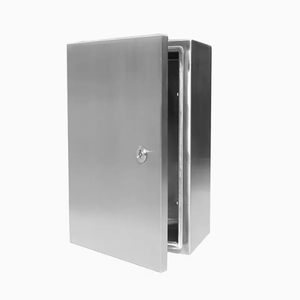 ตู้ไฟฟ้าโลหะแผ่นพร้อมแผงระบายอากาศและดีไซน์ประตูเปิด - Product Image 6