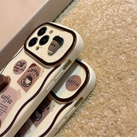 Coque de téléphone mignonne 16XSMAX pour iPhone 16 en TPU souple avec protection d'appareil photo coulissante, couleur unie et motif, composants inclus