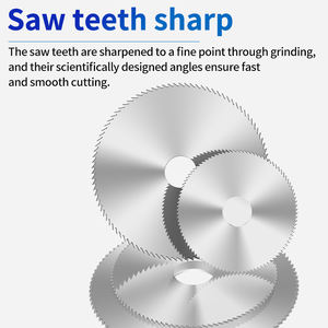 ठोस कार्बाइड टंगस्टन स्टील ने ब्लेड, बाहरी व्यास 130 मिमी, मोटाई 0.7-6 मिमी, स्टील और एल्यूमीनियम देखा ब्लेड - Product Image 4