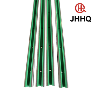 Tùy chỉnh băng tải đường sắt Xích uhmw-pe hướng dẫn đường ray màu xanh lá cây trượt nhựa đường sắt hướng dẫn - Product Image 4