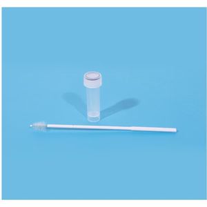 Amostrador Cervical Estéril Descartável (Material PE/PP/HIPS Moldado por Injeção, Certificado CE/ISO13485) para Teste de DNA de HPV Cervical - Product Image 1