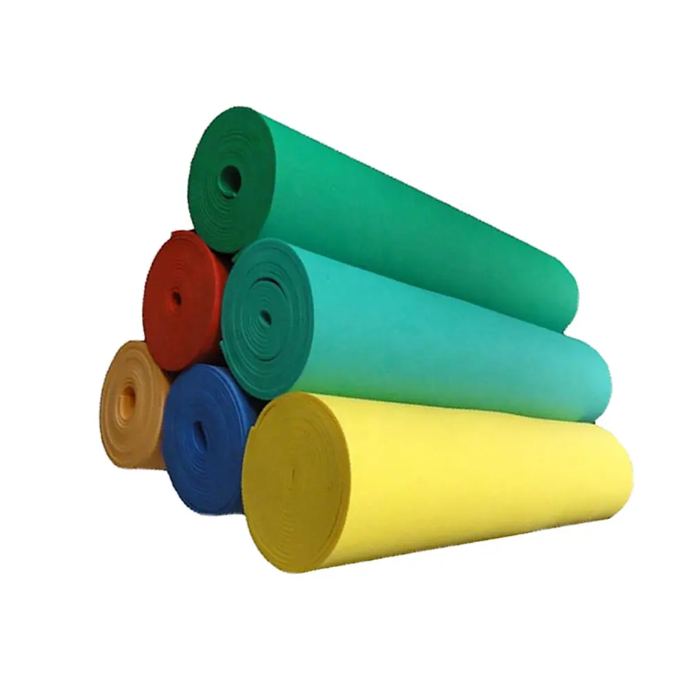 Factory High Quality Rubber Plastic Sheets Products Salable eva material craft foam roll of all colors