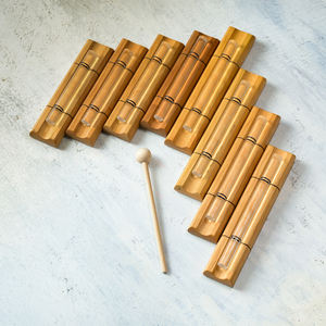 وعاء كريستالي ناطق بتردد 432 هرتز مع صوت قوي وطويل للعلاج بالصوت والتأمل - يشمل مضارب - Product Image 1