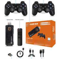 Console de Jeu Rétro Mini en Gros, Boîtier TV Android, Console de Jeu Vidéo Sans Fil 4K HD, Clé de Jeu Lite avec Manette