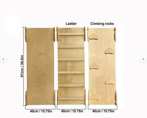 Montessori 2-năm-tuổi biến đổi leo núi Tam giác thiết lập bằng gỗ trong nhà sân chơi nhà phòng tập thể dục trẻ em phòng ngủ ăn uống bằng gỗ bé phòng tập thể dục - Product Image 3