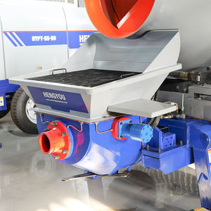 Pompa beton portabel kecil <span class=keywords><strong>Mixer</strong></span> beton seluler hidrolik dengan Pompa - Product Image 2