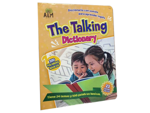 Macchina per l'apprendimento dell'inglese e del castelloano per bambini Sam Toys, libro audio intelligente, e-book - Product Image 1