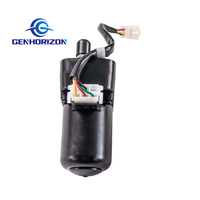 Conjunto de Motor de Limpiaparabrisas Genhorizon con Conector Eléctrico de Cuatro Pines y Giro de 95 Grados para Parabrisas de Cabina, Repuesto Universal para Cargadoras de Ruedas