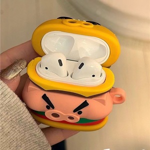 Étui de protection pour écouteurs au design créatif et amusant de Piggy Burger, adapté à l'étui de protection Pro2, <span class=keywords><strong>coque</strong></span> pour écouteurs souple - Product Image 4
