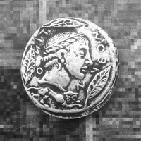 Artisanat en relief personnalisé de la reproduction plaquée argent fausses pièces de monnaie antiques grecques anciennes pièce commémorative AR tétradrachme