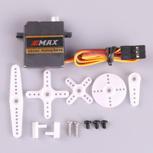 Servo analógico Emax Es3302 con engranaje metálico delgado de 9 mm para avión RC - Product Image 3