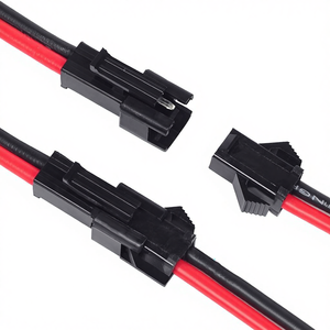 Fabriklieferung 5264-2.5 Abstand PVC Verzinnter Kupferkern 2-polige Anschlussklemme LED-Heizlampe Anpassbare Länge Elektromotor - Product Image 4