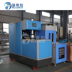 Semi Automatic PET Bottle Blowing Machine For Sale / Business Startup Plastic Bottle Blowing Machine Small Capacity