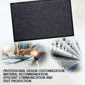 Tapis de sol antidérapant moderne, design d'accueil, logo, tapis en caoutchouc, intérieur, porte personnalisée, tapis de sol personnalisé - Product Image 2