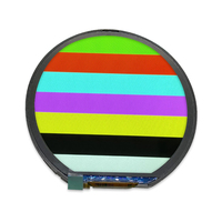 Module d'écran LCD circulaire de petite taille 2,76 pouces avec panneau tactile capacitif