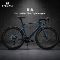 Vélo de Course en Fibre de Carbone en Gros, 13 Vitesses, 700c, Freins à Disque Hydrauliques, Transmission Électronique Sans Fil, Léger