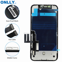 Écran OLED GX 100% de Bonne Qualité, Pièces de Remplacement pour iPhone 11 12 13 14 15 16, Affichage LCD pour iPhone