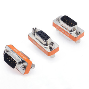 KAICAP Kompakt DB9 9-Pin Seri Cinsiyet Değiştirici Adaptör, Konnektör Seçenekleri - Product Image 2