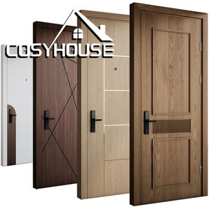 Fabricante de Puertas de Madera Modernas para Interiores, Diseño Minimalista de Puerta de Madera - Product Image 1