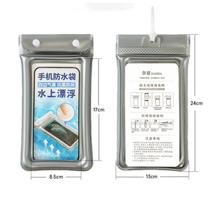 Sac gonflable universel en <span class=keywords><strong>PVC</strong></span> avec fermeture éclair flottante, pochette de rangement étanche <span class=keywords><strong>pour</strong></span> téléphone portable, étui étanche <span class=keywords><strong>pour</strong></span> sacs - Product Image 4