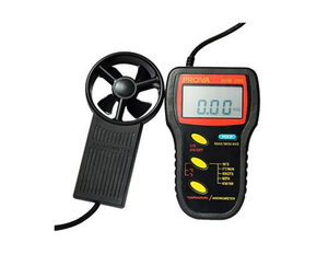 Anémomètre numérique portable PROVA AVM-301, mesureur de vitesse du vent, testeur de vitesse de l'air CFM, jauge pour système de ventilation industrielle - Product Image 2