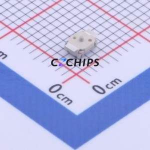 TS-3025-B-C-A Tactile Switch SMD Switch Single Pole Single Throw Round Button 1.6N Vertical Mount - Product Image 2