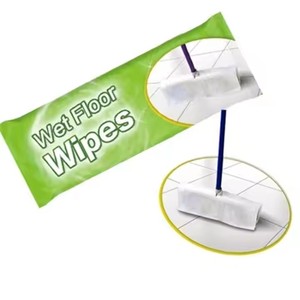 Fabrication d'échantillon gratuit de vente en gros de chiffon de nettoyage biodégradable lavable écologique lingettes de vadrouille jetables pour un nettoyage quotidien - Product Image 1