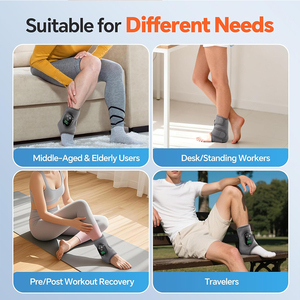 Fitease Prix Usine Enveloppe Chauffante pour Cheville Triple Technologie Néoprène/ABS Masseur de Pieds Revitalisant Sans Fil Portable 3 Vitesses avec Minuterie - Product Image 4