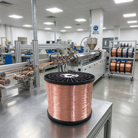 Câble réseau en cuivre plaqué aluminium CCA/CCAM au prix d'usine pour les applications électriques et de télécommunications