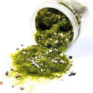 Crafting Delight - Herbe miniature et flocons de pierre pour dioramas personnalisés et créations de paysages - Product Image 1