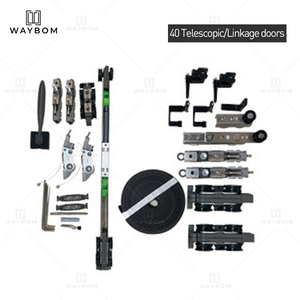 40 cửa trượt mỏng phù hợp tủ quần áo trượt hệ thống cửa xoay khung nhôm cửa tủ quần áo trượt nhôm hồ sơ - Product Image 4