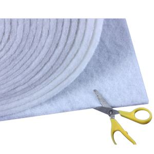 Éponges filtrantes d'aquarium personnalisées de n'importe quelle taille 8d 10d <span class=keywords><strong>5d</strong></span> 3d fil filtrant en coton biochimique blanc 1m x 12cm pour aquariums - Product Image 5