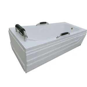 Ningjie Kamar Mandi Sederhana Jepang Acrylic Double Apron Bathtub (309B)