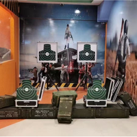 Commercial laser tag équipement laser tag pistolet avec gilet de combat jeu de bataille laser tag set pour enfants adultes