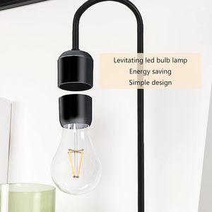 High Quality Smart Magnetic Levitation Modern Table Lamp Glass Wood Floating LED Bulb Eye Caring Night <b>Light</b> for Home - Product Image 3
