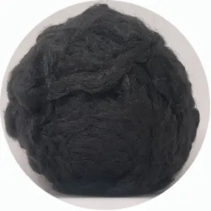 Bamboo Charcoal 3D 76MM Black Specialty Polyester Fiber