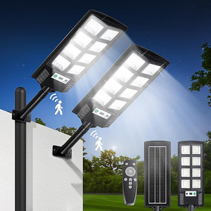 Powerful Outdoor Solar Lamp 12000 Lumens Lighting <b>LED</b> Garden Lamp Solar Panel Lamps Waterproof Motion <b>Sensor</b> Street Night <b>Light</b> - Product Image 3