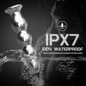 男性/女性の異なるサイズのための3ボールアナルビーズプラグ宝石アナルプラグ金属バットプラグ - Product Image 5