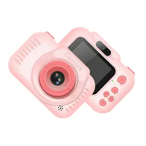 Japan Korea Hot Selling Cartoon H9 Kinderen Digitale Camera Dubbele Lens Camera 1080P Kinderen Digitale Camera Speelgoed