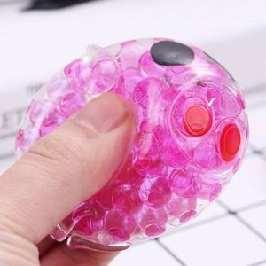 Balle anti-stress souple en maille - Balle anti-stress en caoutchouc en forme de raisin - Balle à presser pour soulager le stress (PU et plastique) - Product Image 1