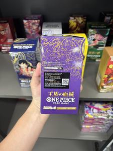 Caja de Sobres Japonesa Sellada de Fábrica de Tarjetas Coleccionables de Anime <span class=keywords><strong>ONE</strong></span> <span class=keywords><strong>PIECE</strong></span> OP10 Royal Bloodline - Product Image 3