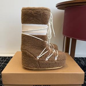 Botas de Piel de Oveja de Alta Calidad para Mujer, Antideslizantes, Térmicas, Ligeras, Transpirables, Estilo Retro, Marca Famosa - Product Image 2