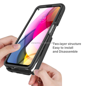 Funda híbrida resistente 2 en 1 de PC + TPU a prueba de golpes para <span class=keywords><strong>Motorola</strong></span> Moto G <span class=keywords><strong>Stylus</strong></span> <span class=keywords><strong>2021</strong></span> G60 G30 G20 G10 G10 Power - Product Image 5